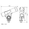 BMO JAPAN 20A0007 Spinning Rod Holder (Compatible with Extreme)