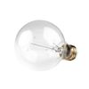 Satco 40W 120V G25 Amber Filament, Nostalgic E26 Base