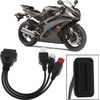Hsthe Sea 3 4 6 Pin OBD2 Diagnostic Cable OBD Fault Code Reader Adaptor Motorcycle OBD-II Engine System Diagnostic Tools