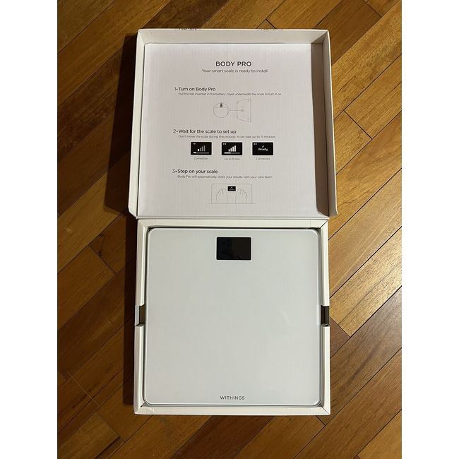  Withings Body - Digital Wi-Fi Smart Scale with