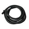 Black Conduit Split Plastic Flexible Cable Tidy Solution Tube Trunking 23mm - 2m