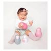 Rosa & Bo Pink Pastel Nesting Babies with Chiming Bo Bunny