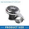 A ABSOPRO Auto Car Carbon Fiber Crown Pattern Design Steering Wheel Knob