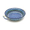Polish Pottery Baker - Round with Handles - 8" - Antique Rose