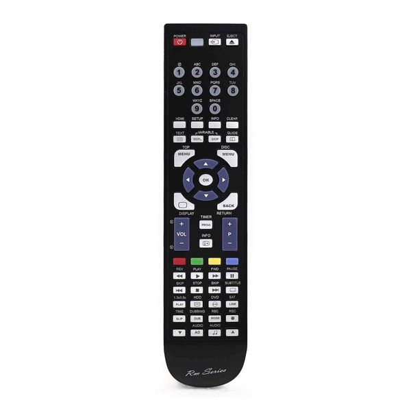 RM-Series Replacement Remote Control for Toshiba SE-R0309