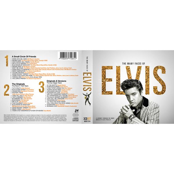 Many Faces Of Elvis Pre