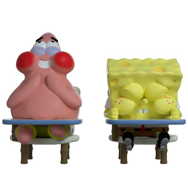 Youtooz Whats Funnier Than 24, 4" inch Vinyl Figure, Collectible Spongebob and Patrick from Funny Internet Meme What's Funnier Than 24 by Youtooz Spongebob Squarepants Collection