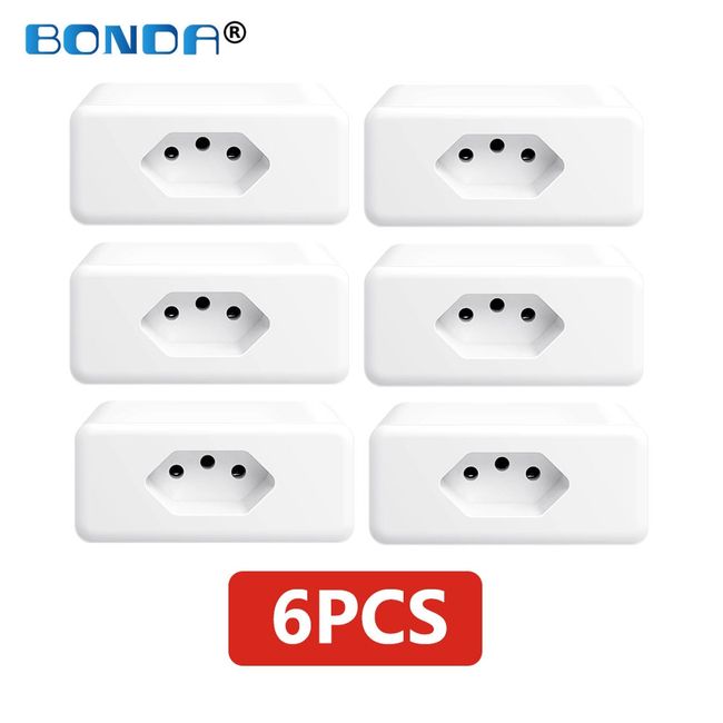 6pcs Wifi Outlet Smart Socket Smart plug Smart Life APP control