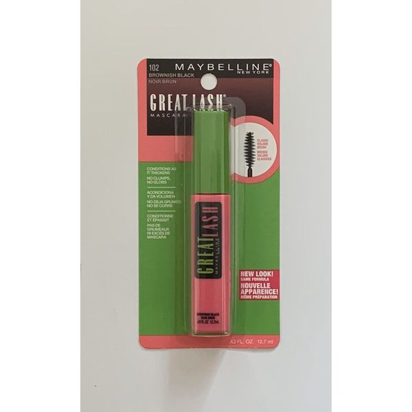 Maybelline Great Lash Mascara - Brownish Black  102