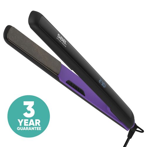 SBB Sleek & Chic Pro Piastra per Capelli in Ceramica Digitale – Piastre in Ceramica per Styling, Stiratura e Arricciatura – Riscaldamento Ultra Veloce, Impostazioni Variabili, Spegnimento Automatico
