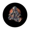 Skeleton Hoverboard Funny Halloween Costume Hover Board Ride PopSockets Standard PopGrip