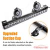2 in 1 LED Strobe Light Bar Emergency Warning Hazard Traffic Advisor Amber/White