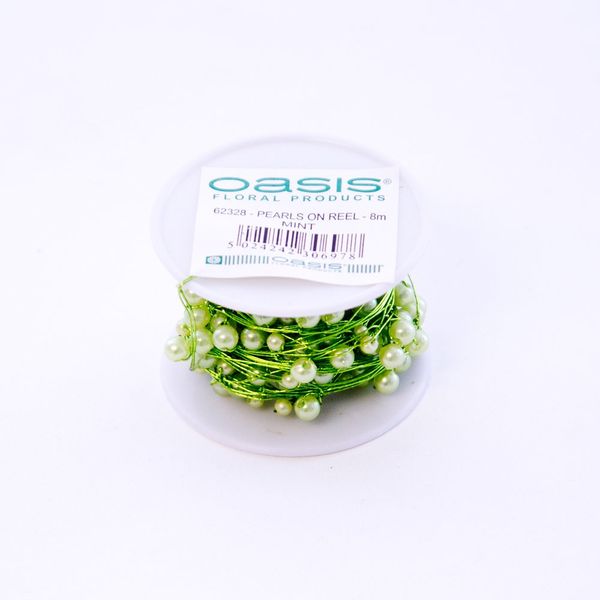 Small Pearls on Reel 4/6mm 8 Metre Length (Mint)