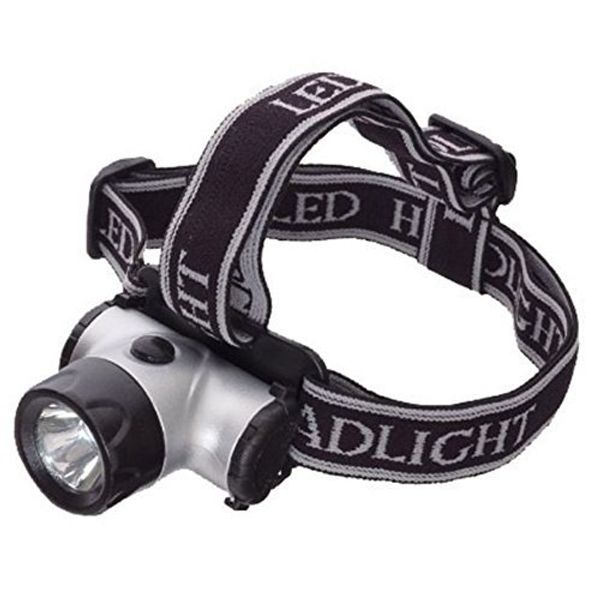 Lightweight, Compact, Ultra Bright LED, Radio Function, 1 W, Super LED White Light, Compact Rainproof Headlight.
