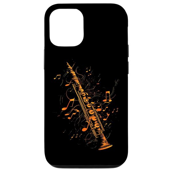 iPhone 13 Clarinet Clarinetist Musical Notes Clarinet Player Case