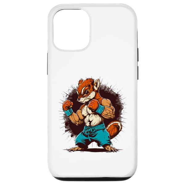 iPhone 13 Pro Funny MMA Kickboxing Squirrel Boxing Gloves Squirrel Lover Case