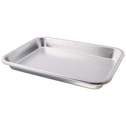 Nordic Ware Naturals Eighth Sheet - USA Made Uncoated Natural Aluminum Commercial Quality Sheet Pan, 1-Pack