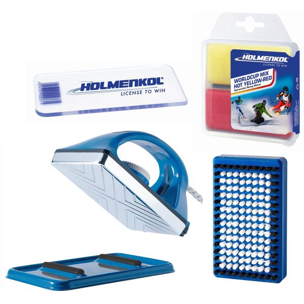 Holmenkol Skiwax Set Ski Wax World Cup Starter Set of 4 2015