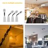 E26/E27 Light Socket Extender, 4.5 Inch Extension,Adjustable Vertical 90°Horizontal 360°, 100V - 250V, Max 150W, Medium Screw Base Light Converter Socket Extender,2-Pack
