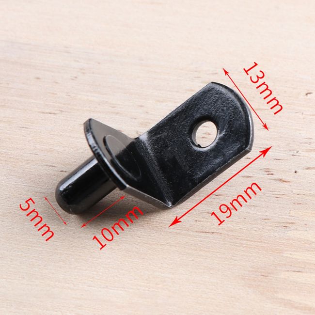 20Pcs Shelf Support Pegs, 5mm Metal Shelf Pegs, Cabinet Support