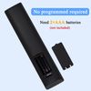 Replacement Sharp Remote Control Compatible with Sharp LCD LED 3D HD Smart TV, No Setup Required(SHW/RMC/0105)