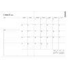 2023 Notebook, A5 Variable Weekly Notebook, Nuance Color [Lemon Yellow] 23WDR-ETH02-Y