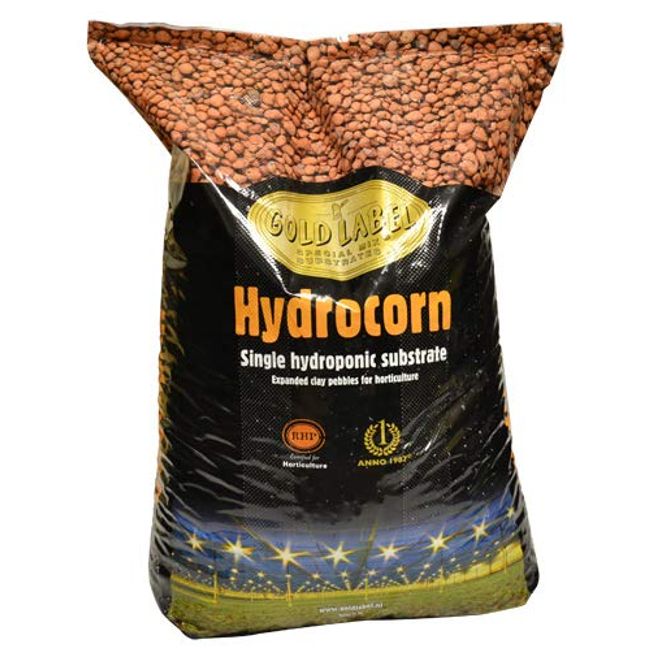 Gold Label HydroCorn Clay 45 25 10 Litre Pebbles Hydroponic Media Hydro (45 Litre)