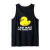 Rubber Duck Lover I Just Really Like Ducks Tank Top