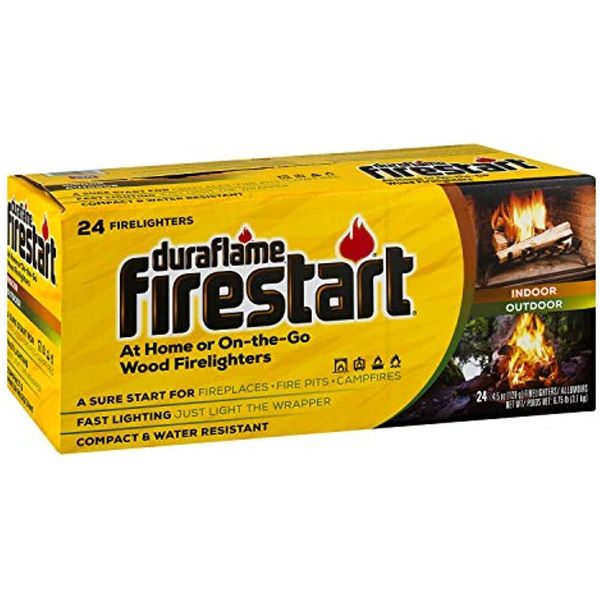 duraflame Firestart Indoor/Outdoor Firelighters, 24 pack