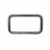 4 Pc Stainless Steel 304 Mil Spec 5/16"x3" Rectangular Ring Rectangle Link