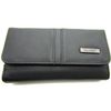 Lorenz Ladies Large Black Leather Purse RFID Protected Safe