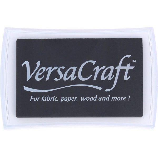 Tsukineko Versacraft Ink Pad Real, Black