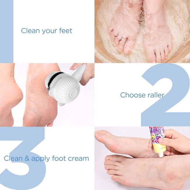 Electric Callus Remover for Feet - Cordless Foot File - Pedicure