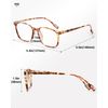 JOLISU Reading Glasses - Value 5 Pack Light Slim Frames Blue Light Glasses - Classic Style, Spring Hinges, Sturdy and Durable (2.75)