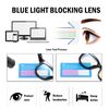 ZXYOO Oversized Reading Glasses for Women,3 Pack Blue Light Blocking Computer Spring hinge Readers +2.5