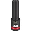 Milwaukee Electric - Shockwave IMP Duty 1/2DR 3/8 DP 6PT Socket