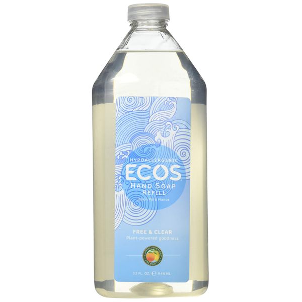 Ecos Hnd Soap, Free N Clr, Refll