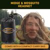 Pyramid Premium Head Net for Midge/Mosquito in Green