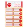 ***** Weck 080812 Adhesive Labels (Pack of 100)