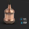 V-TAC Suspension Chandelier, Red Bronze