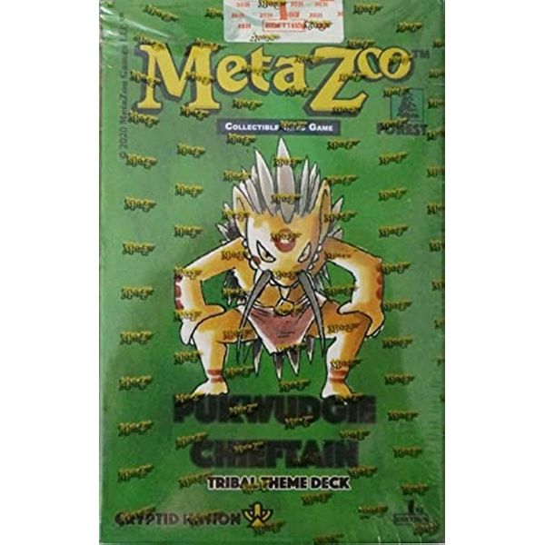 MetaZoo Cryptid Nation - Tribal Theme Deck (Pukwudgie Chieftain) (2nd Edition)