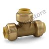 1/2" Sharkbite Fitting Style (Push-Fit) Push to Connect Lead-Free Brass Tee