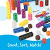 Learning Resources LER9291 Big Builders-MathLink Cubes