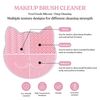 2 In 1 Makeup Brush Cleaner With Detachable Drying Stand And Holder - 2 Pack