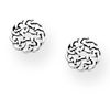 ICYROSE Solid 925 Sterling Silver Antique Finish Round Celtic knot Stud Earrings 1373