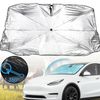55"x 31" Windshield Sun Shade,Car Windshield Sun Shade Umbrella,UV Reflecting