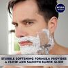 Nivea Men Sensitive Skin & Stubble Shave Gel - with Beard Softener For Men – 7 Ounce. Can