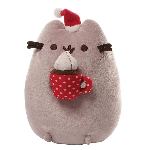 Gund Pusheen Christmas Snackable Plush