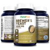 NusaPure Brewers Yeast 1000mg 200 Vegetarian Caps (Non-GMO & Gluten-Free)