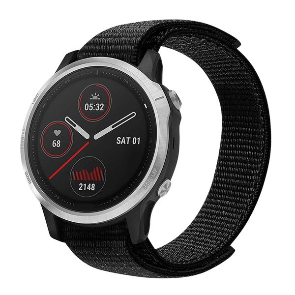 XBLJST garmin fenix 7S/6S/5S Uhrenarmband, 20mm Klettverschluss NylonUltraleicht Sport Ersatzarmband für Galaxy Watch Active2 40mm 44mm/Watch 3 41mm/Garmin Instinct 2S/Descent MK 2S/Amazfit GTR 42mm